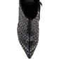 Extravagance Mirror Embellished Stiletto Boots