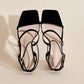 DEVIN-8 Ankle Strap Heels