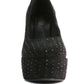 Poppins Glinting Platform High Pumps