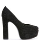Poppins Glinting Platform High Pumps