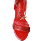 Straight Fire High Heel Glitter Stilettos