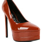 Cuddles Patent Pu High Heeled Sandals