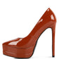 Cuddles Patent Pu High Heeled Sandals