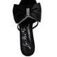 High Tea jewel Strap High Heeled Satin Sandal
