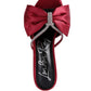 High Tea jewel Strap High Heeled Satin Sandal