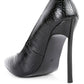 Urchin Croc High Stiletto Heel Pumps
