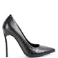 Urchin Croc High Stiletto Heel Pumps