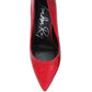 Urchin Croc High Stiletto Heel Pumps
