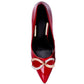 COCKTAIL Buckle Embellished Stiletto Pump Shoes