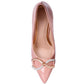 COCKTAIL Buckle Embellished Stiletto Pump Shoes