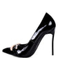 COCKTAIL Buckle Embellished Stiletto Pump Shoes