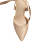 CHARMER Rhinestone Embellished Stiletto Sandals
