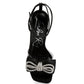 Etherium Bow With Heeled Sandals