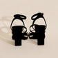 DEVIN-8 Ankle Strap Heels
