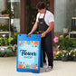 A-Frame Outdoor Sandwich Signboard 28x22" with PVC Cover
