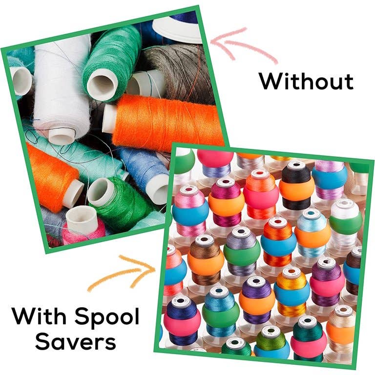 100 Pcs Thread Spool Huggers for Sewing/Embroidery Threads