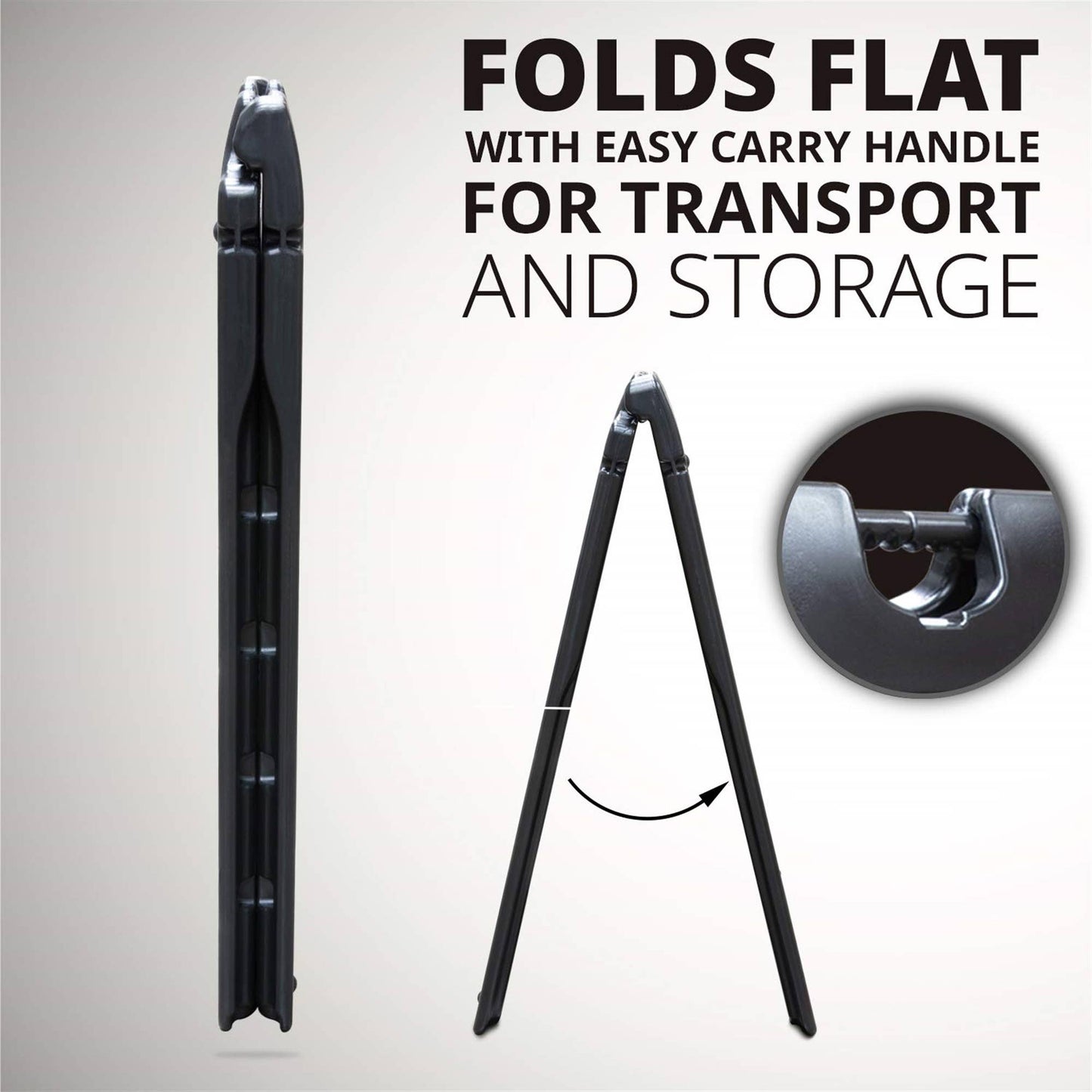 A-Frame Outdoor Sandwich Signboard 28x22" with PVC Cover