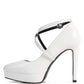 PIXIE DUST CROSS STRAPPED STILETTO SANDAL