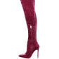 Madmiss Stiletto Calf Boots