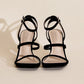DEVIN-8 Ankle Strap Heels