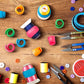 100 Pcs Thread Spool Huggers for Sewing/Embroidery Threads