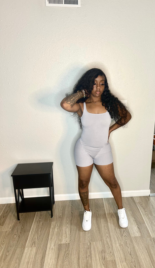 Triniti romper grey