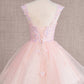 Butterfly Applique Sequin Mesh Babydoll w/ Sheer Straps Short Homecoming Dress GLGS3186