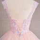 Butterfly Applique Sequin Mesh Babydoll w/ Sheer Straps Short Homecoming Dress GLGS3186