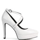 PIXIE DUST CROSS STRAPPED STILETTO SANDAL